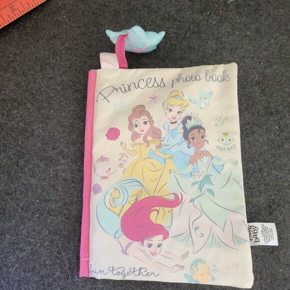 Disney Baby Soft Cloth Books-Princess Photo Book - Picture 1 of 11
